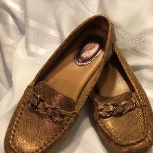 Metallic Loafers sz 9.5